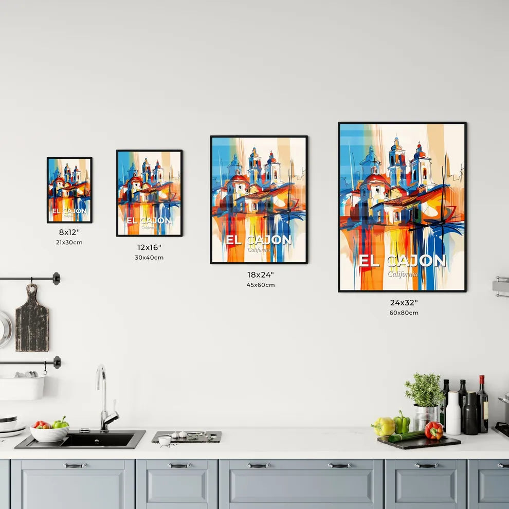 Vibrant El Cajon, California Kitchen Art