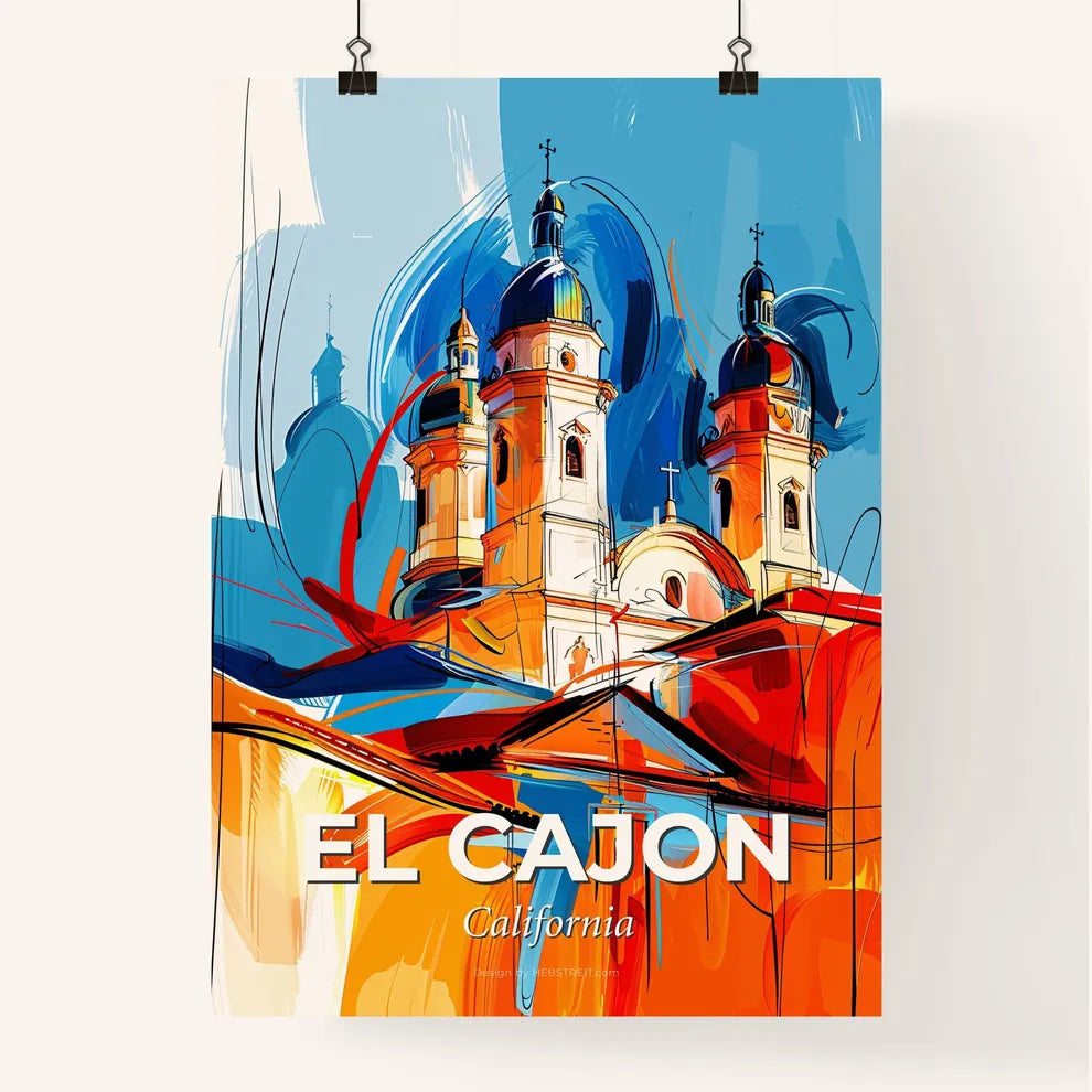 Vibrant El Cajon, California Poster