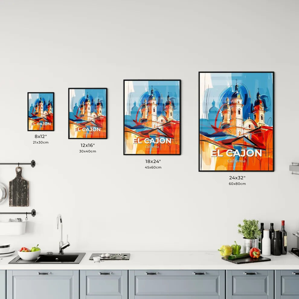 Vibrant El Cajon, California Kitchen Art