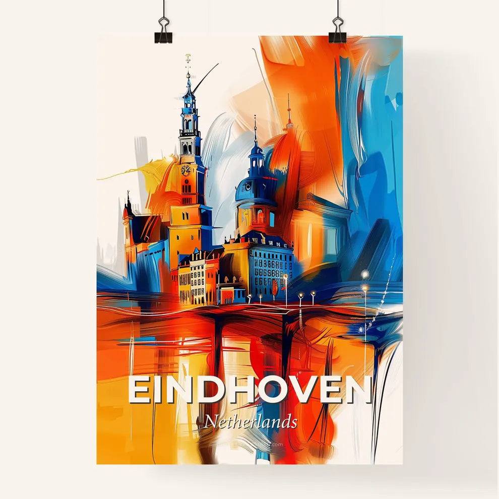 Vibrant Eindhoven, Netherlands Poster