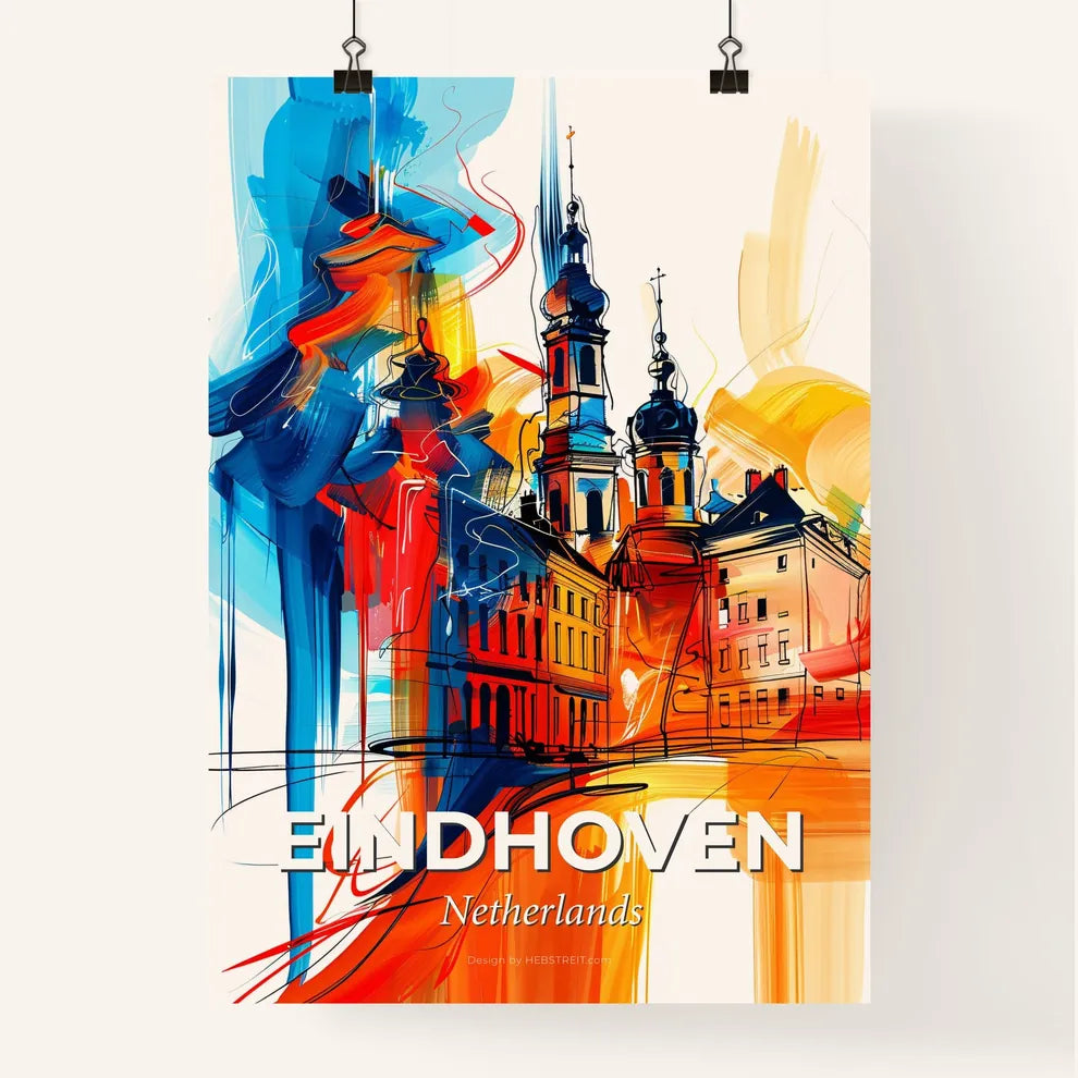 Vibrant Eindhoven, Netherlands Poster