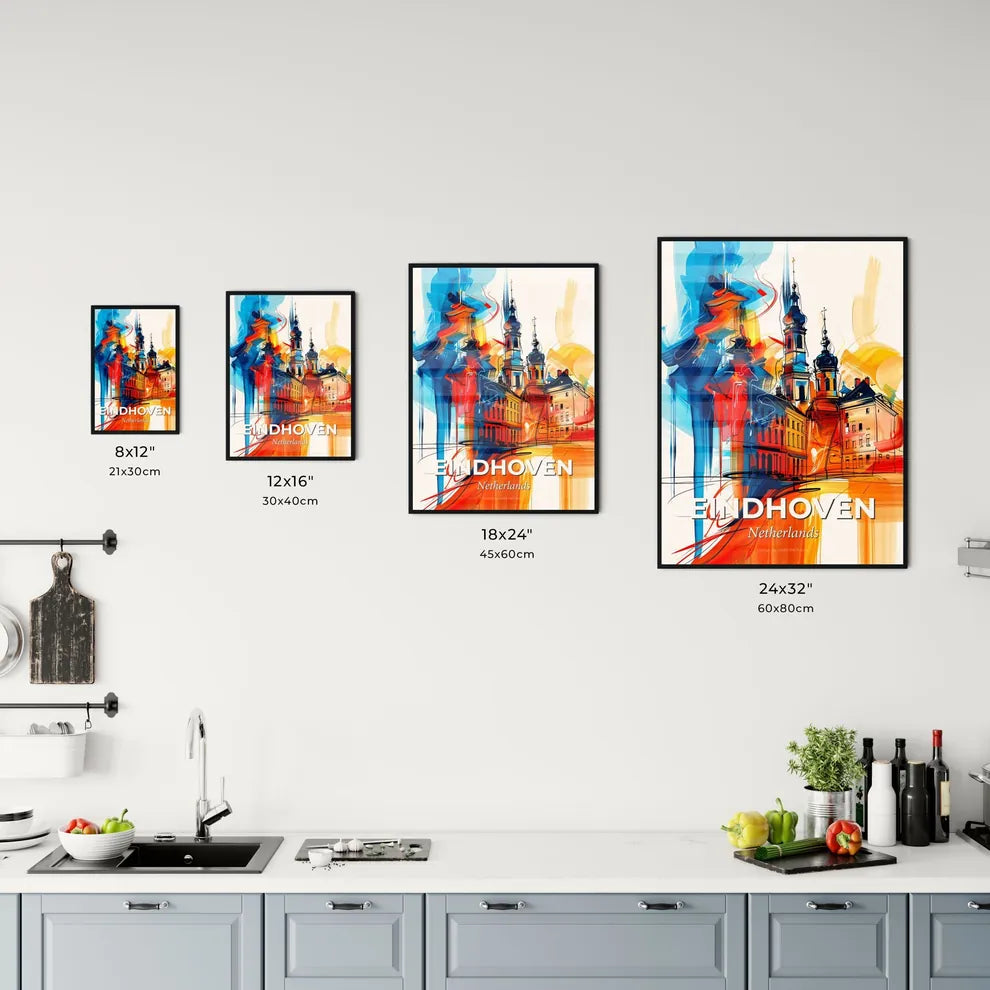 Vibrant Eindhoven, Netherlands Kitchen Art