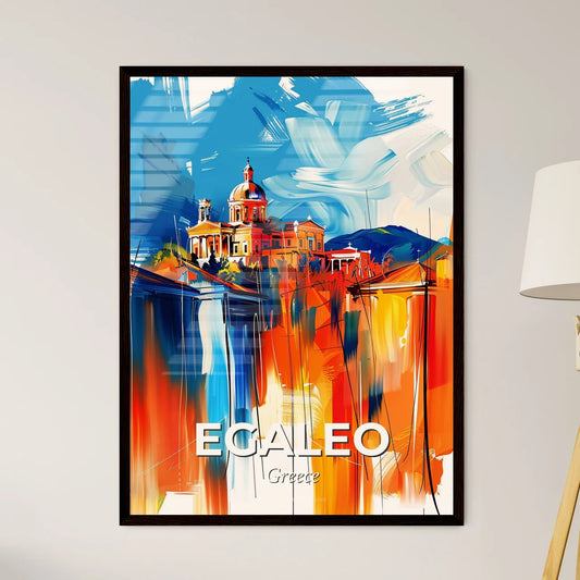 Vibrant Egaleo, Greece Art Print