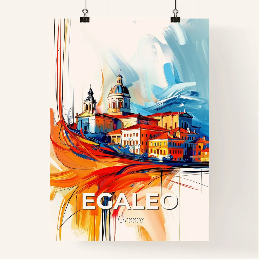 Vibrant Egaleo, Greece Poster