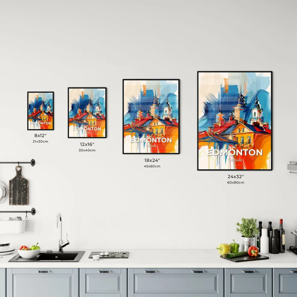 Vibrant Edmonton, Canada Kitchen Art