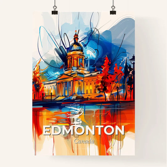 Vibrant Edmonton, Canada Poster