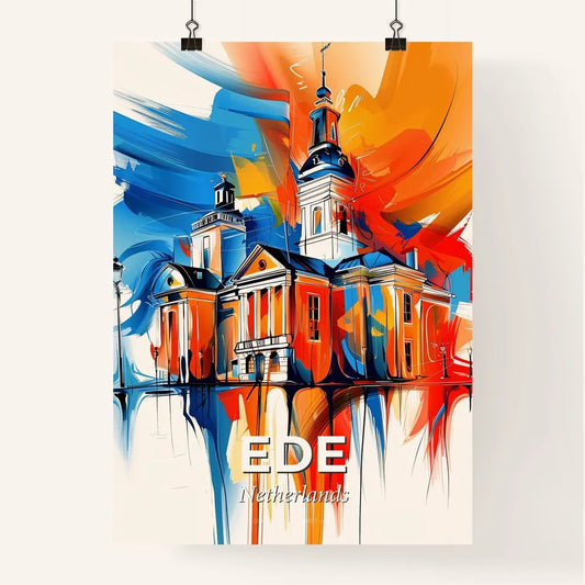 Vibrant Ede, Netherlands Poster