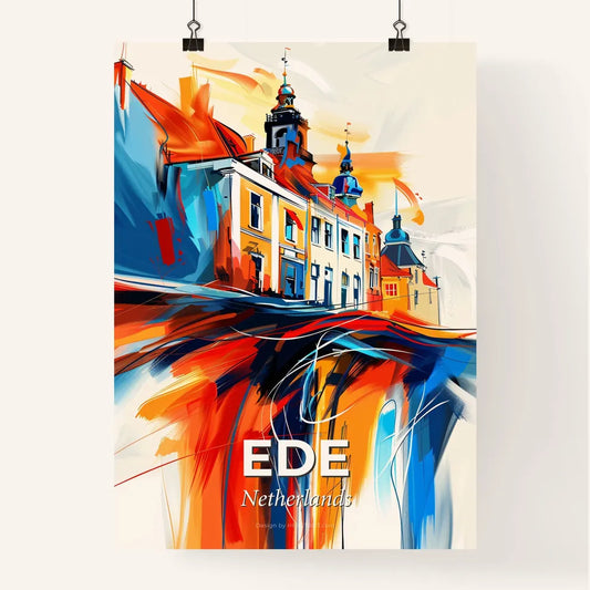 Vibrant Ede, Netherlands Poster
