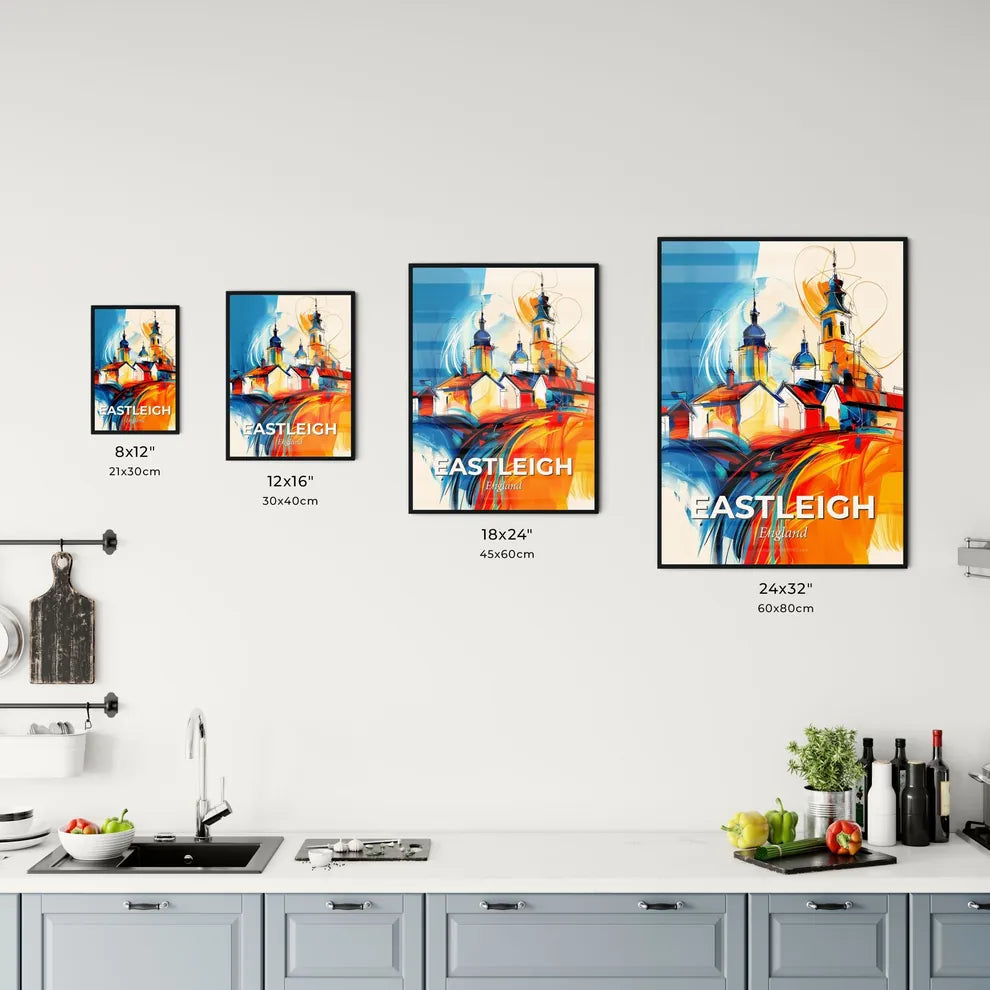 Vibrant Eastleigh, England Kitchen Art