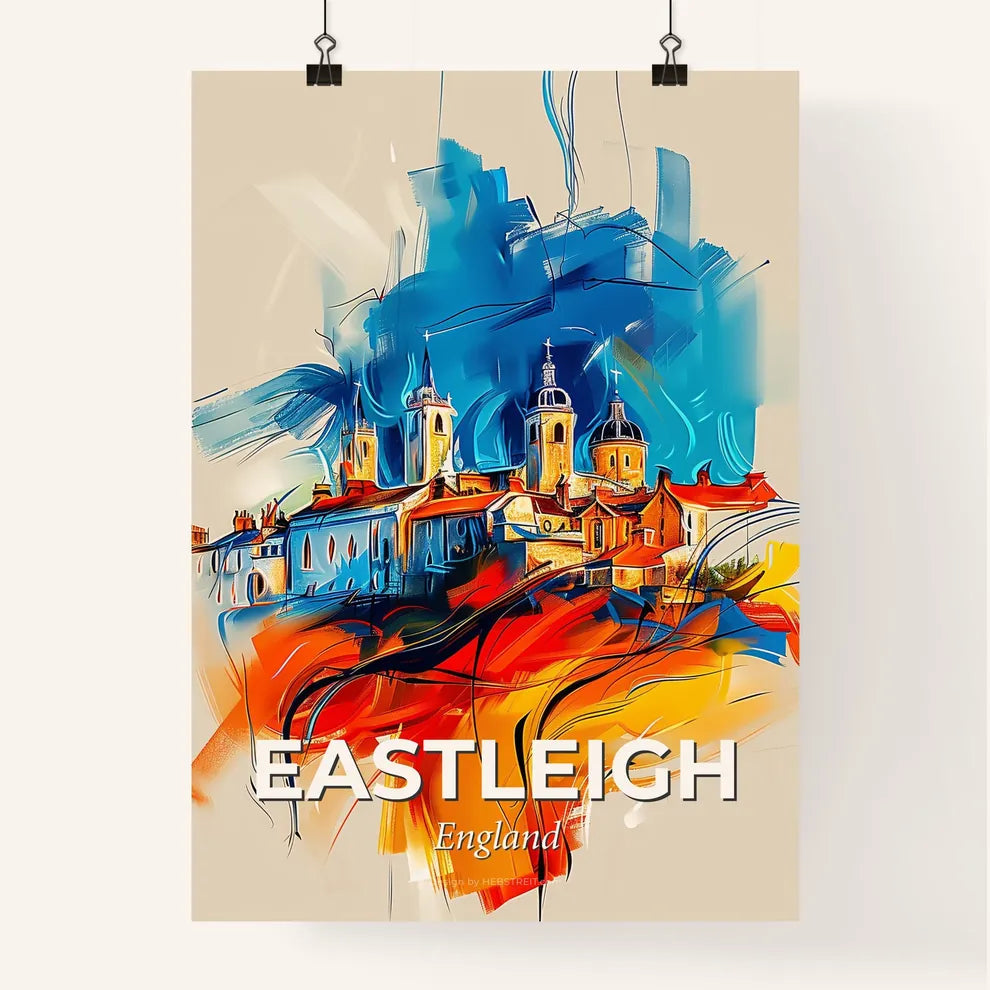 Vibrant Eastleigh, England Poster