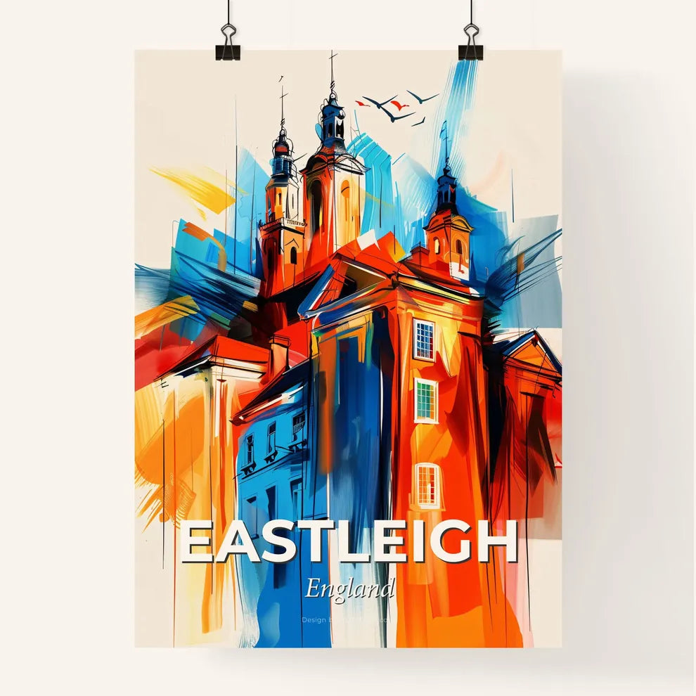 Vibrant Eastleigh, England Poster