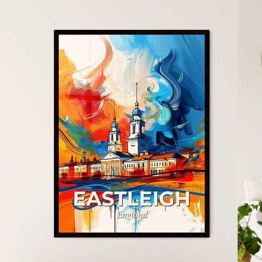 Vibrant Eastleigh, England Art Print