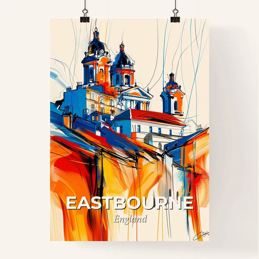 Vibrant Eastbourne, England Poster