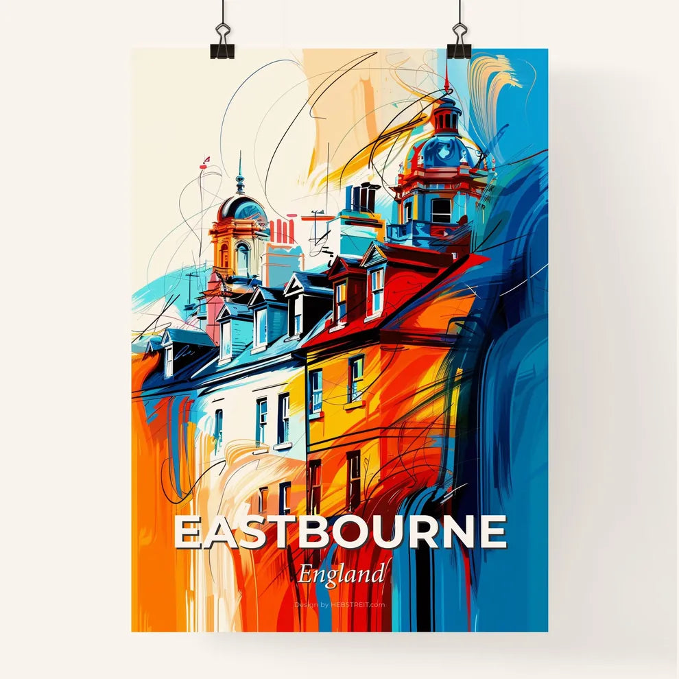 Vibrant Eastbourne, England Poster