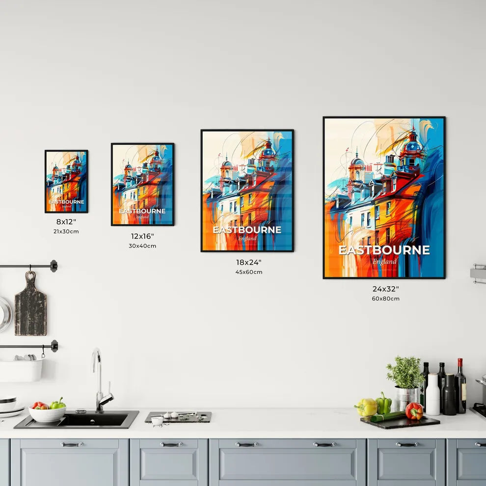 Vibrant Eastbourne, England Kitchen Art