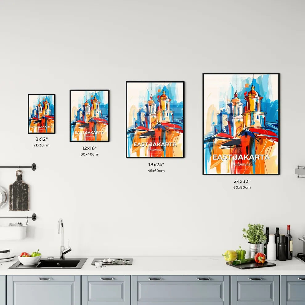 Vibrant East Jakarta, Indonesia Kitchen Art