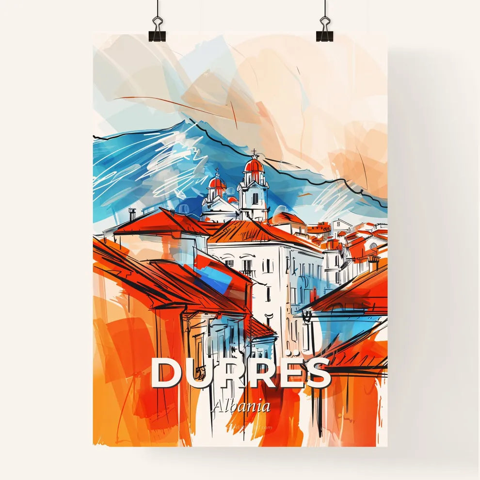Vibrant Durrës, Albania Poster