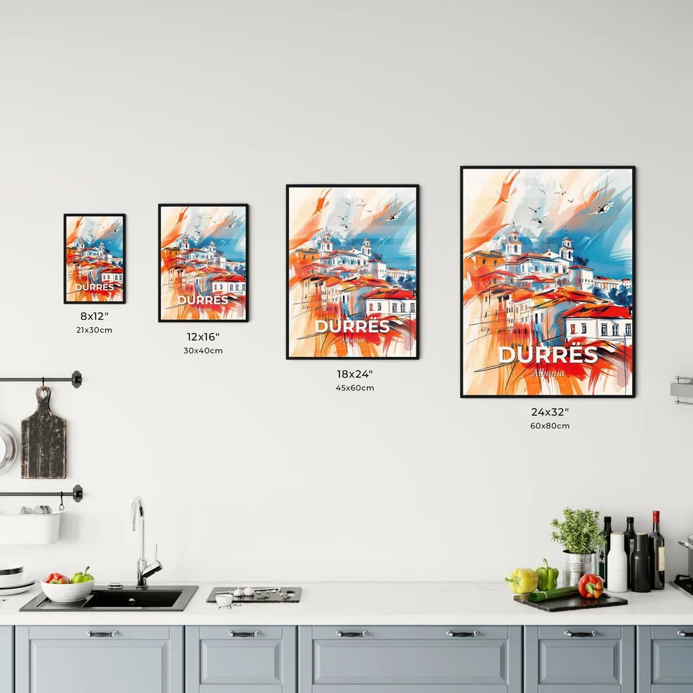 Vibrant Durrës, Albania Kitchen Art