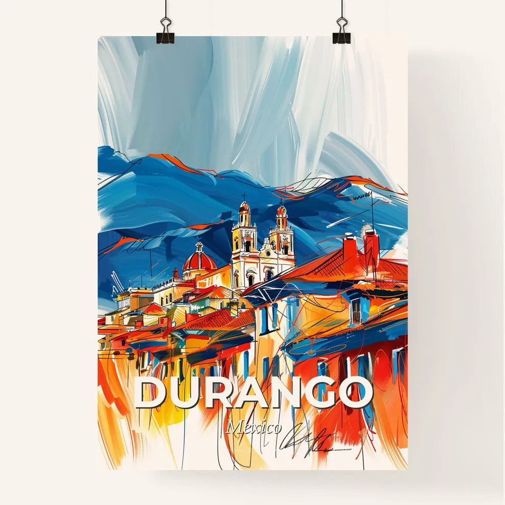 Vibrant Durango, Mexico Poster