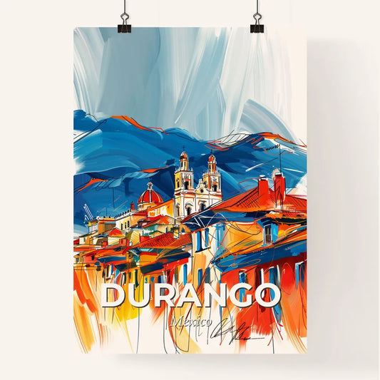 Vibrant Durango, Mexico Poster