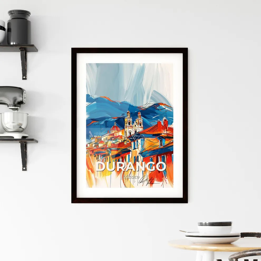 Vibrant Durango, Mexico Framed Print