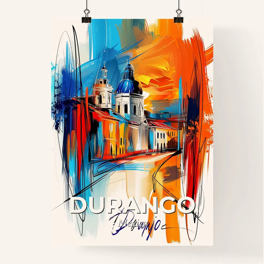 Vibrant Durango, Mexico Poster