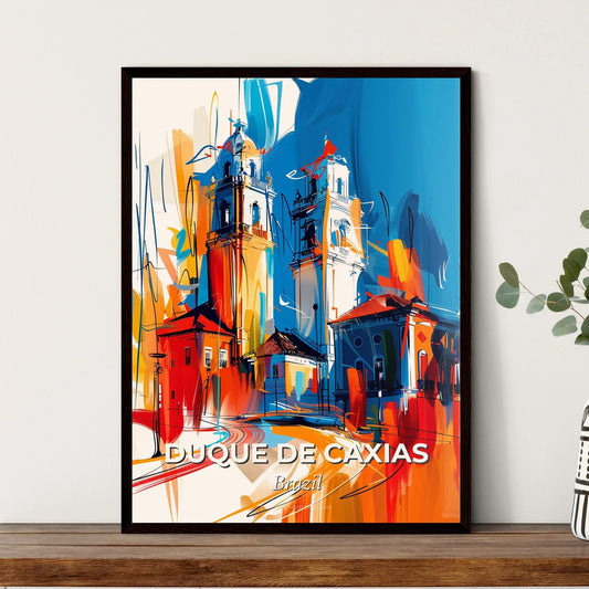 Vibrant Duque De Caxias, Brazil Art Print
