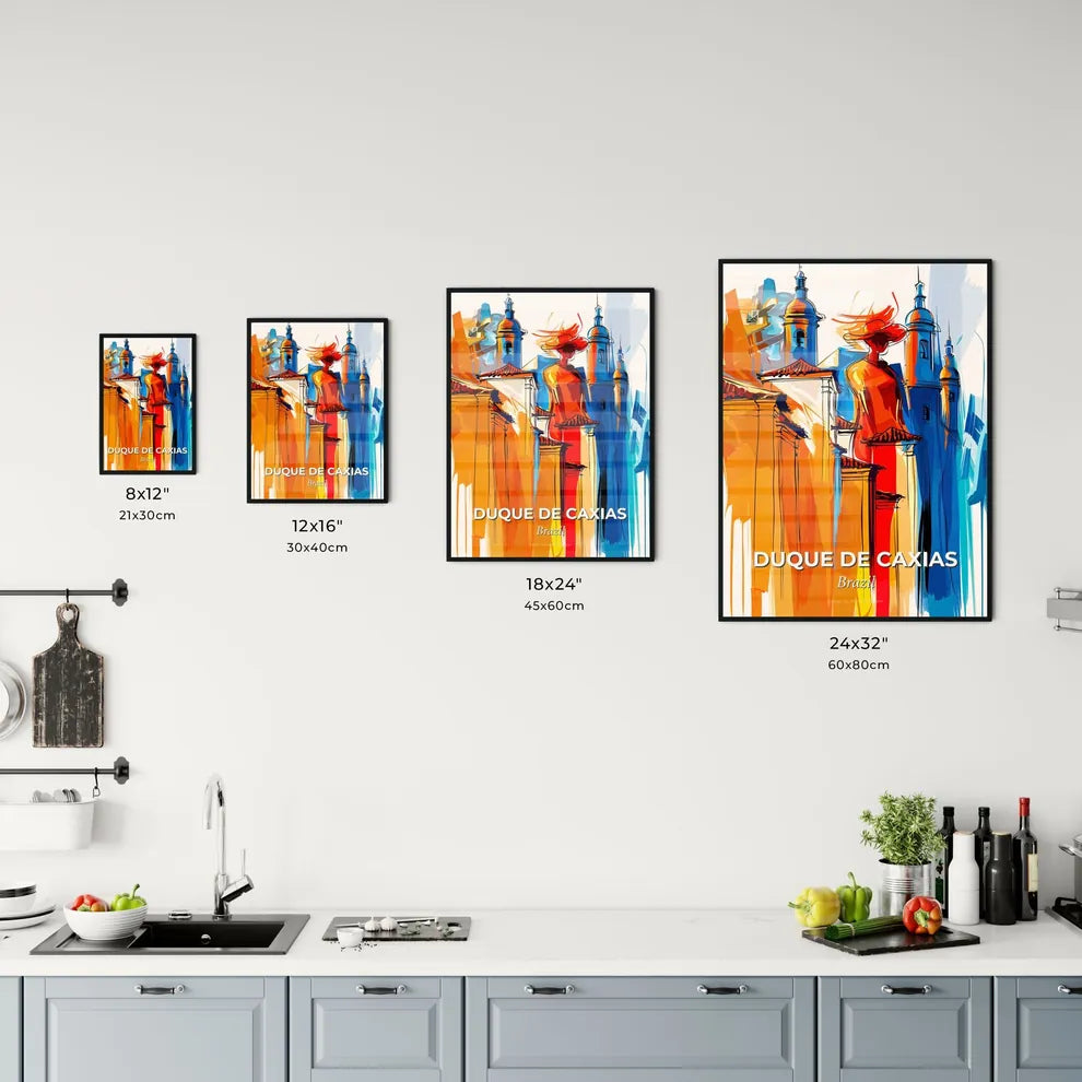 Vibrant Duque De Caxias, Brazil Kitchen Art