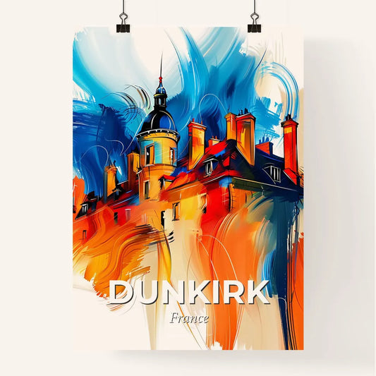Vibrant Dunkirk, France Poster