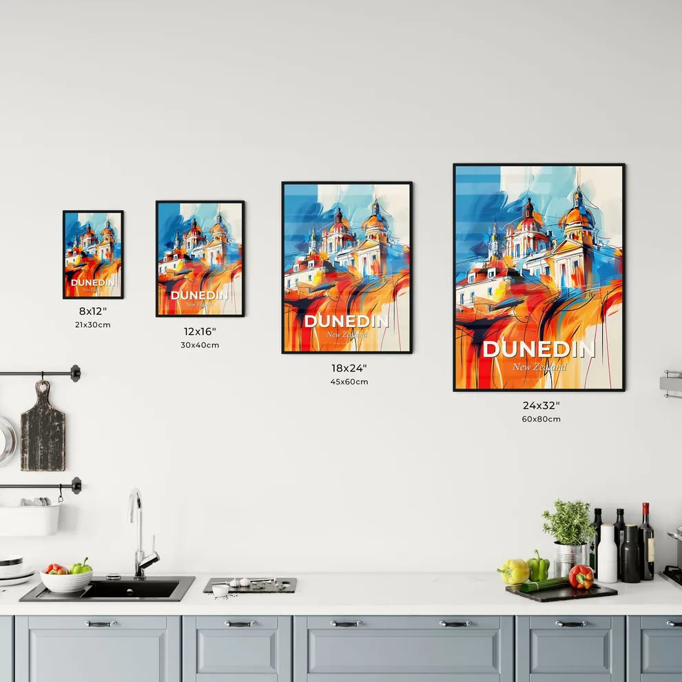 Vibrant Dunedin, New Zealand Kitchen Art
