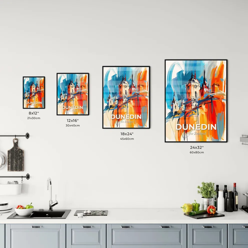 Vibrant Dunedin, New Zealand Kitchen Art