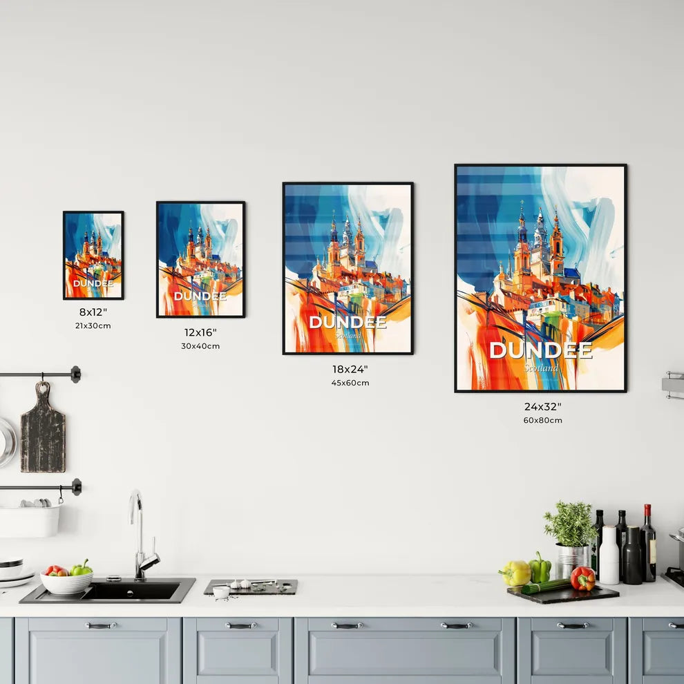 Vibrant Dundee, Scotland Kitchen Art