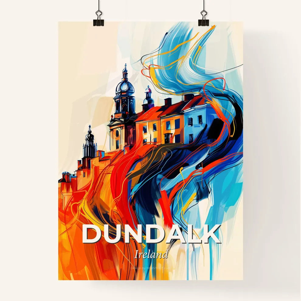 Vibrant Dundalk, Ireland Poster