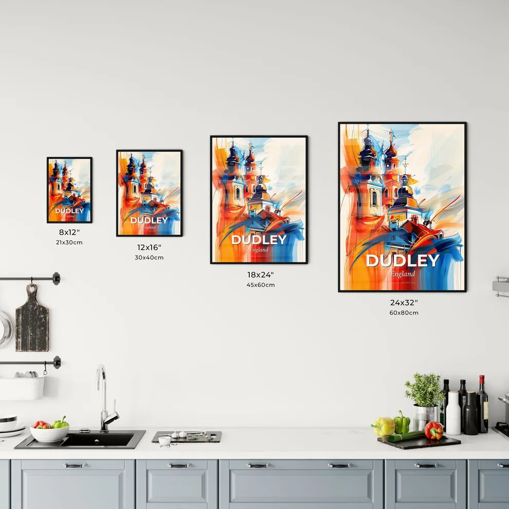 Vibrant Dudley, England Kitchen Art