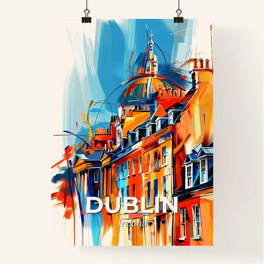 Vibrant Dublin, Ireland Poster