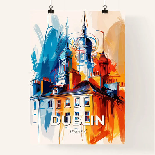Vibrant Dublin, Ireland Poster