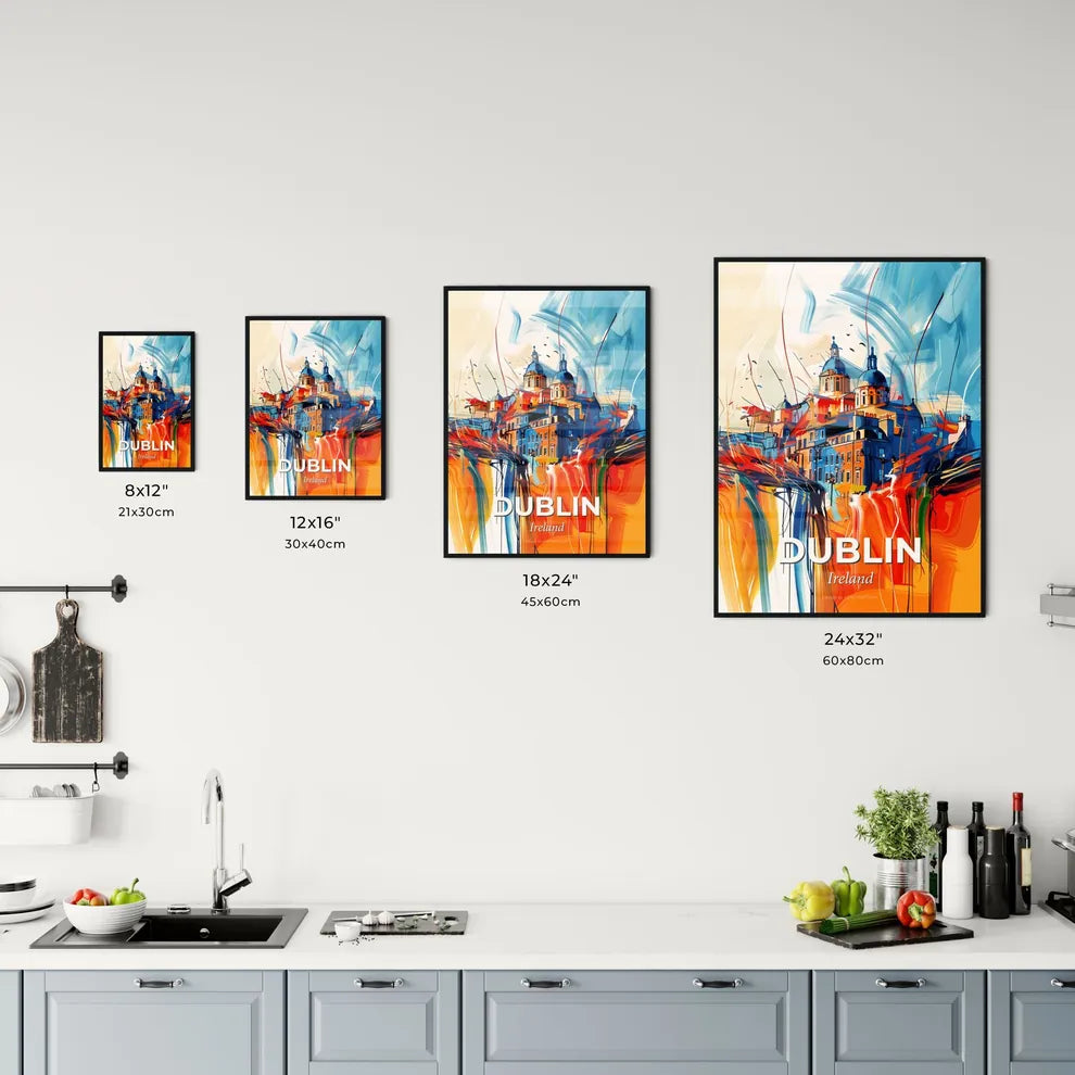 Vibrant Dublin, Ireland Kitchen Art