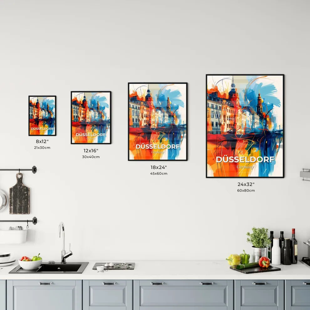 Vibrant Düsseldorf, Germany Kitchen Art