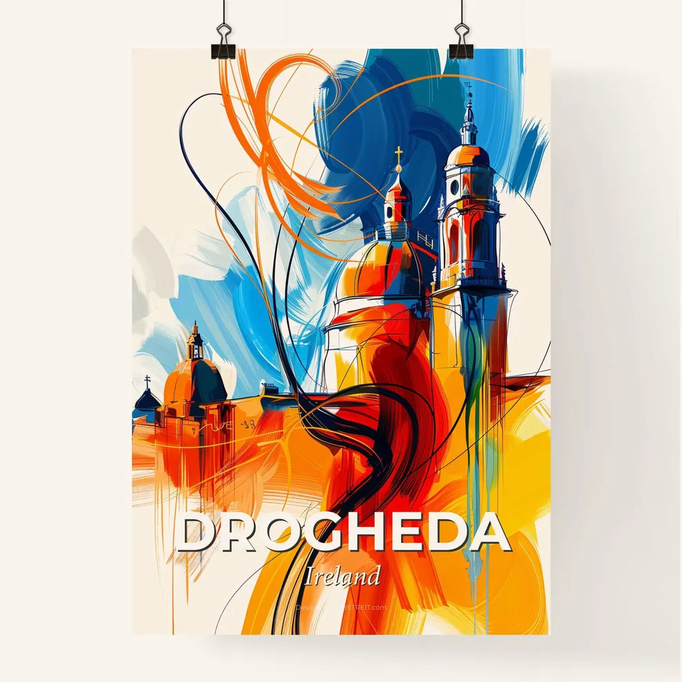 Vibrant Drogheda, Ireland Poster