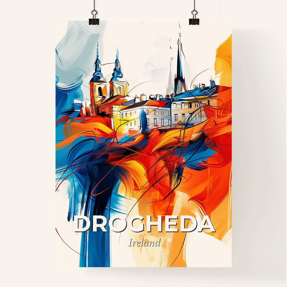 Vibrant Drogheda, Ireland Poster