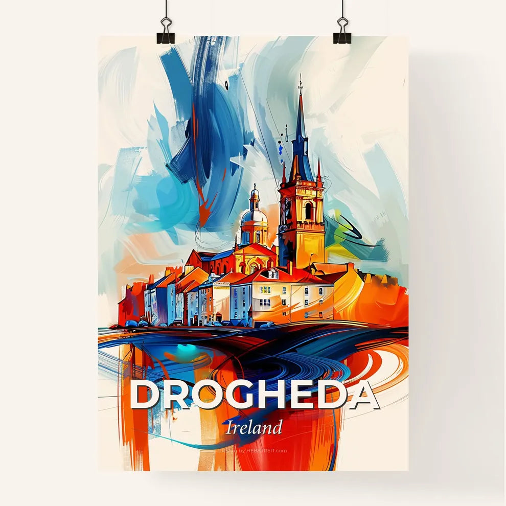 Vibrant Drogheda, Ireland Poster