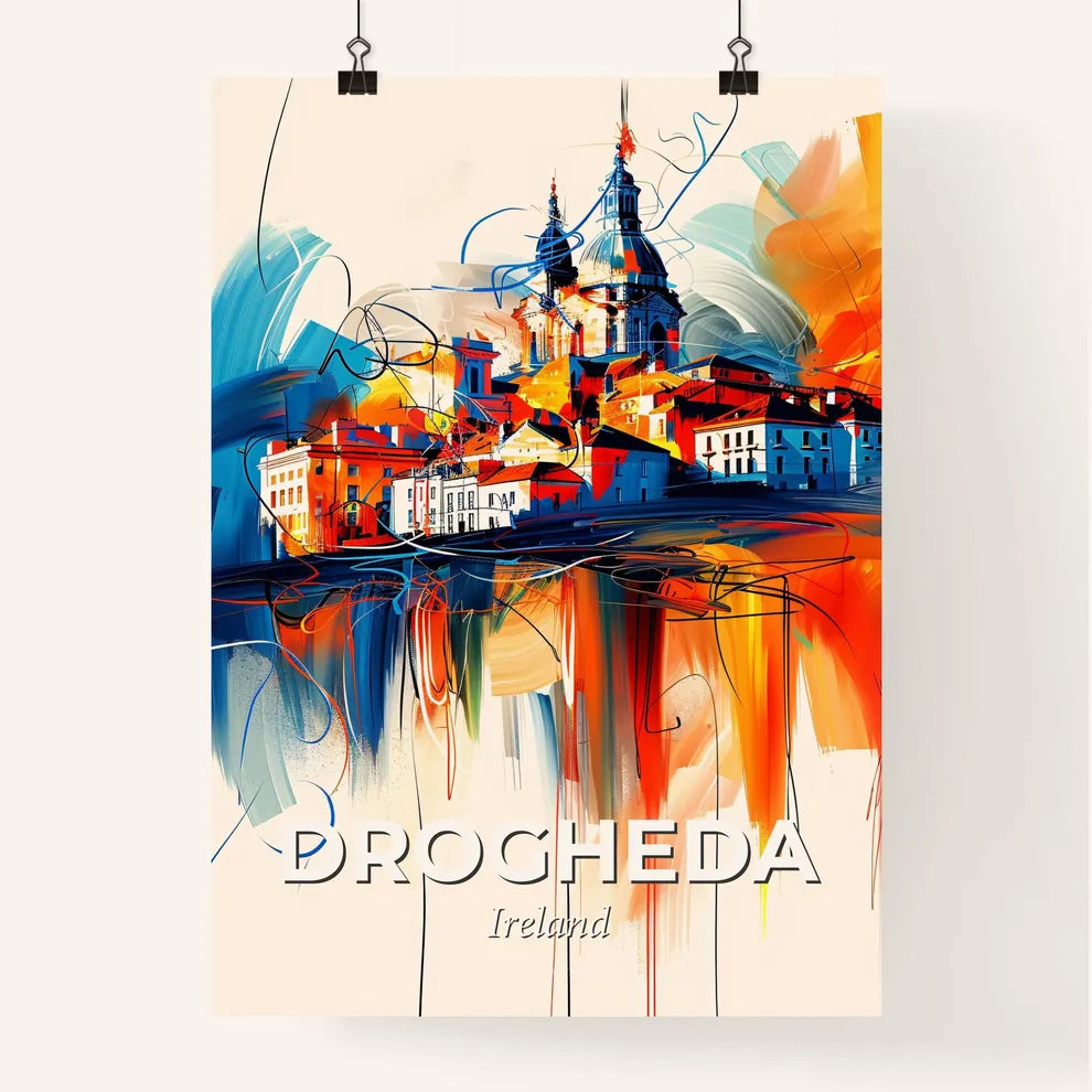 Vibrant Drogheda, Ireland Poster