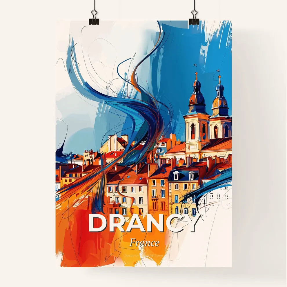 Vibrant Drancy, France Poster