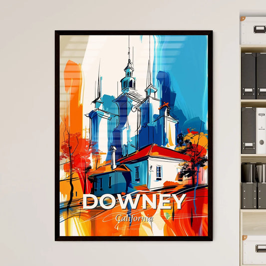 Vibrant Downey, California Art Print