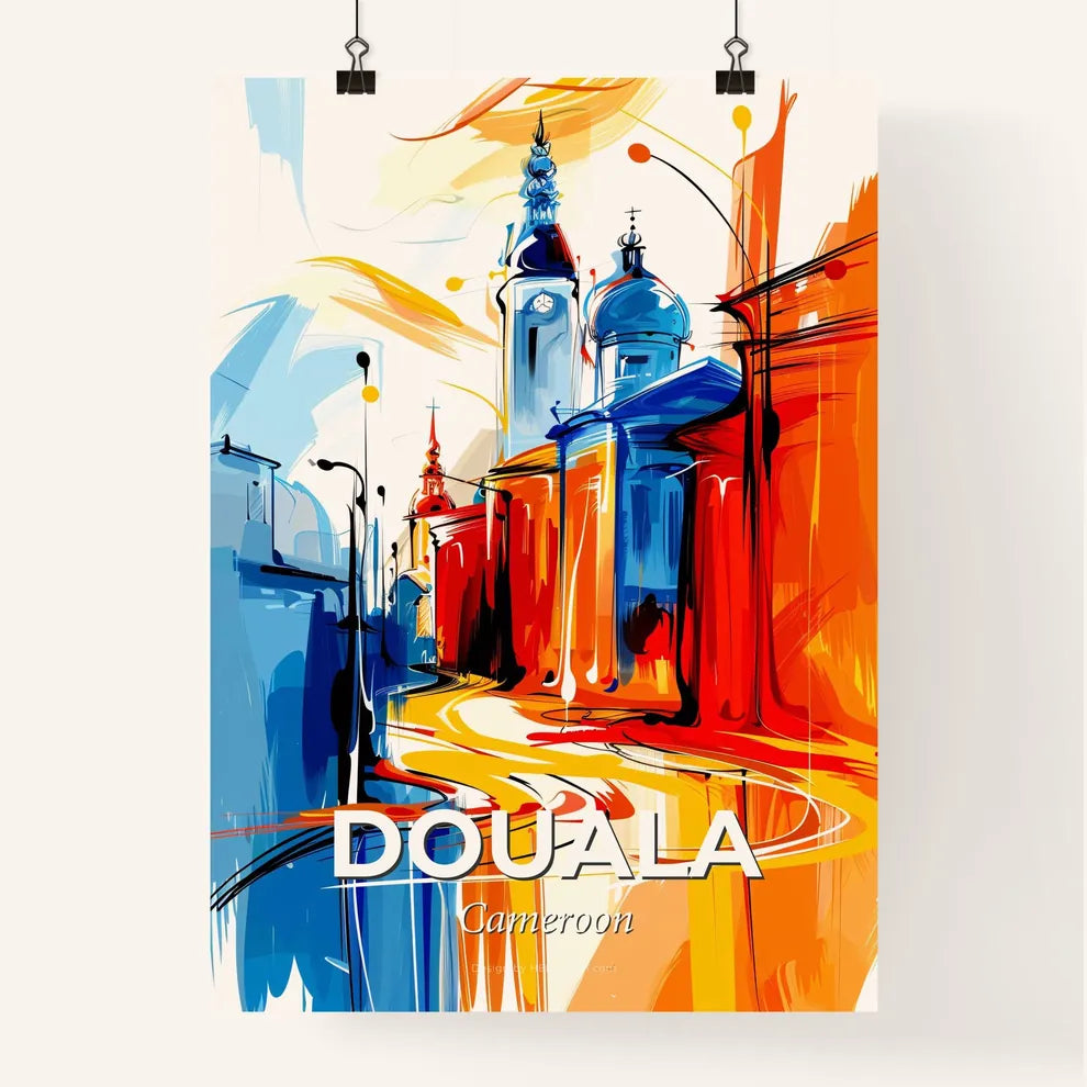 Vibrant Douala, Cameroon Poster