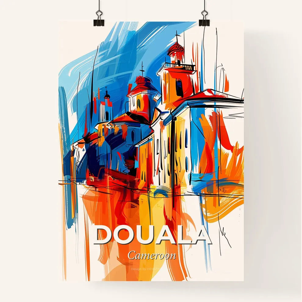 Vibrant Douala, Cameroon Poster