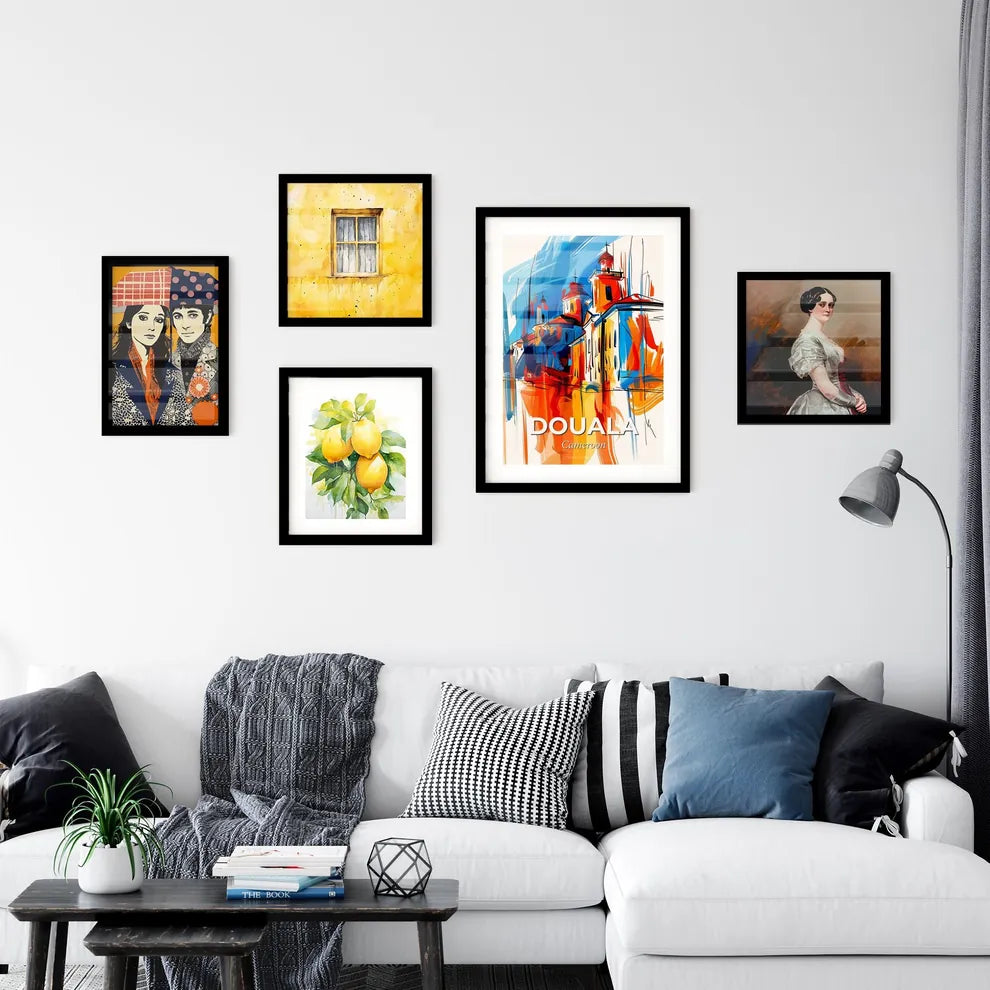 Vibrant Douala, Cameroon Wall Art Collection