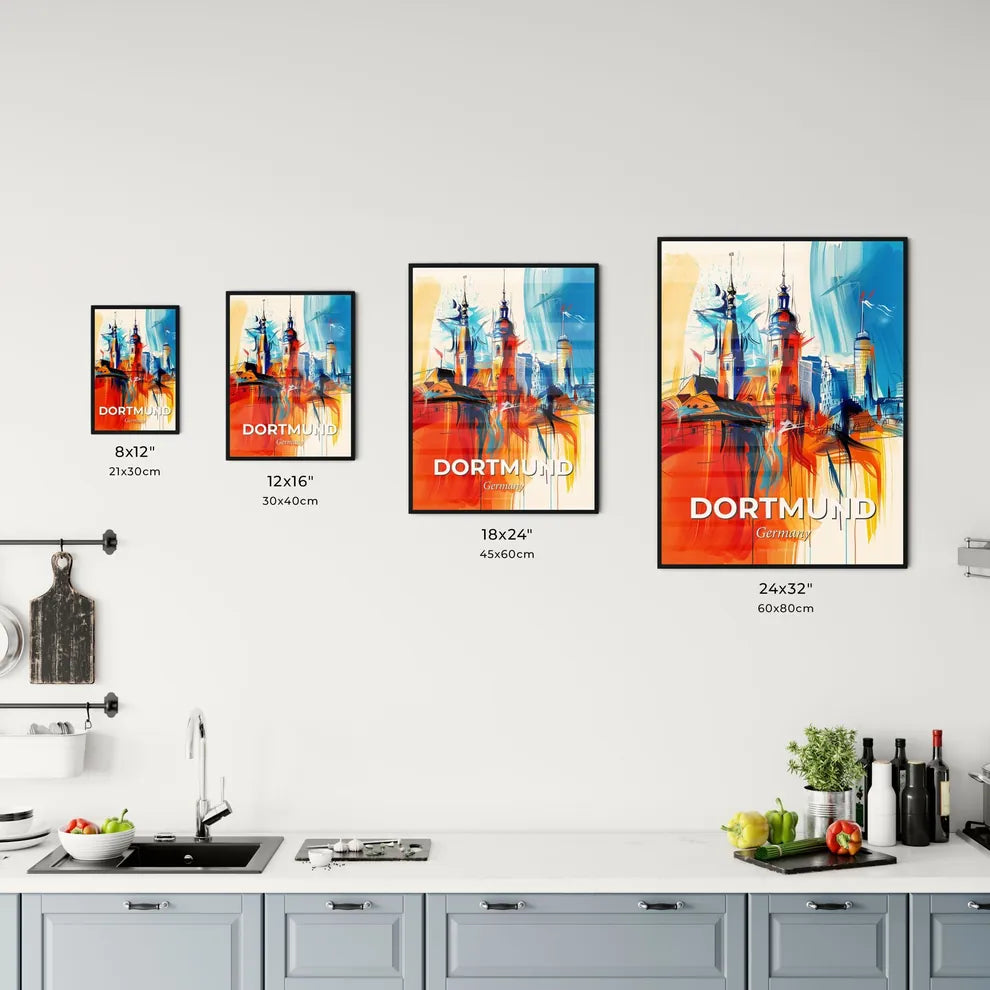Vibrant Dortmund, Germany Kitchen Art