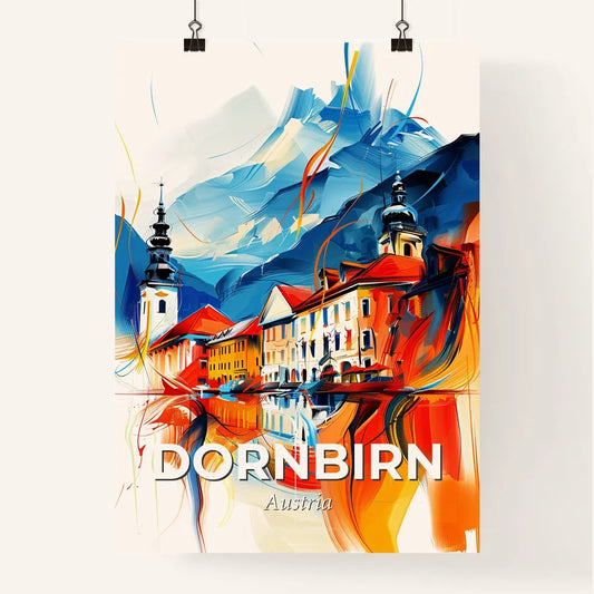 Vibrant Dornbirn, Austria Poster