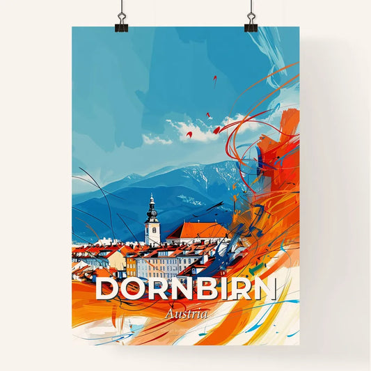 Vibrant Dornbirn, Austria Poster